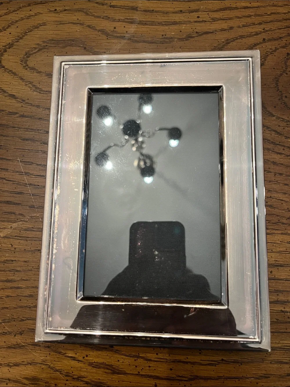 Waterford 3 x 5 silver photo frame